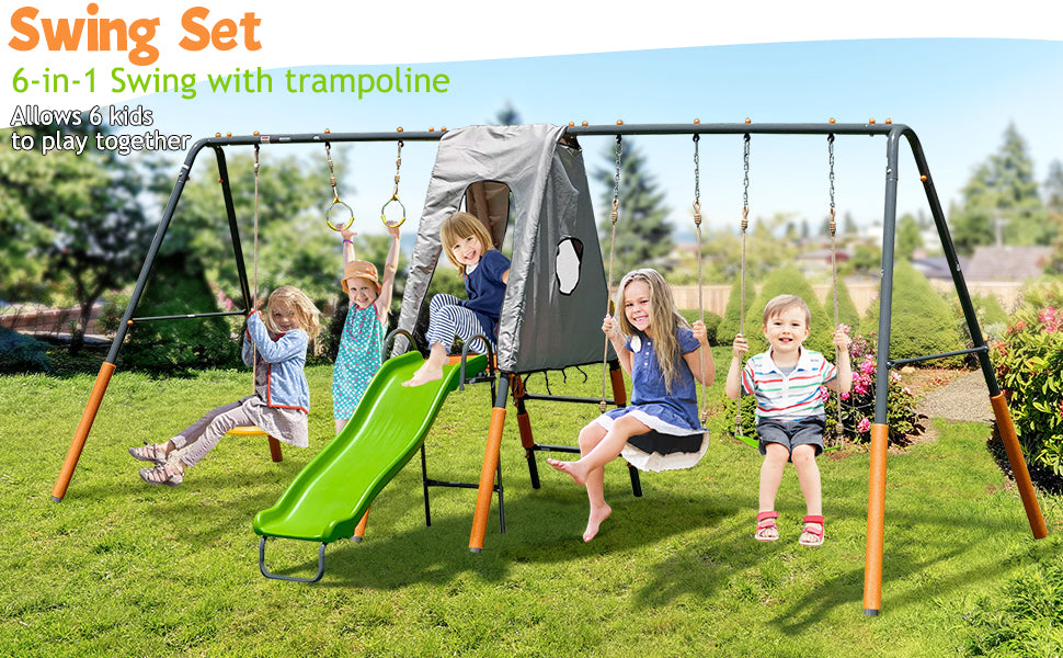 Swing Set Playground Set